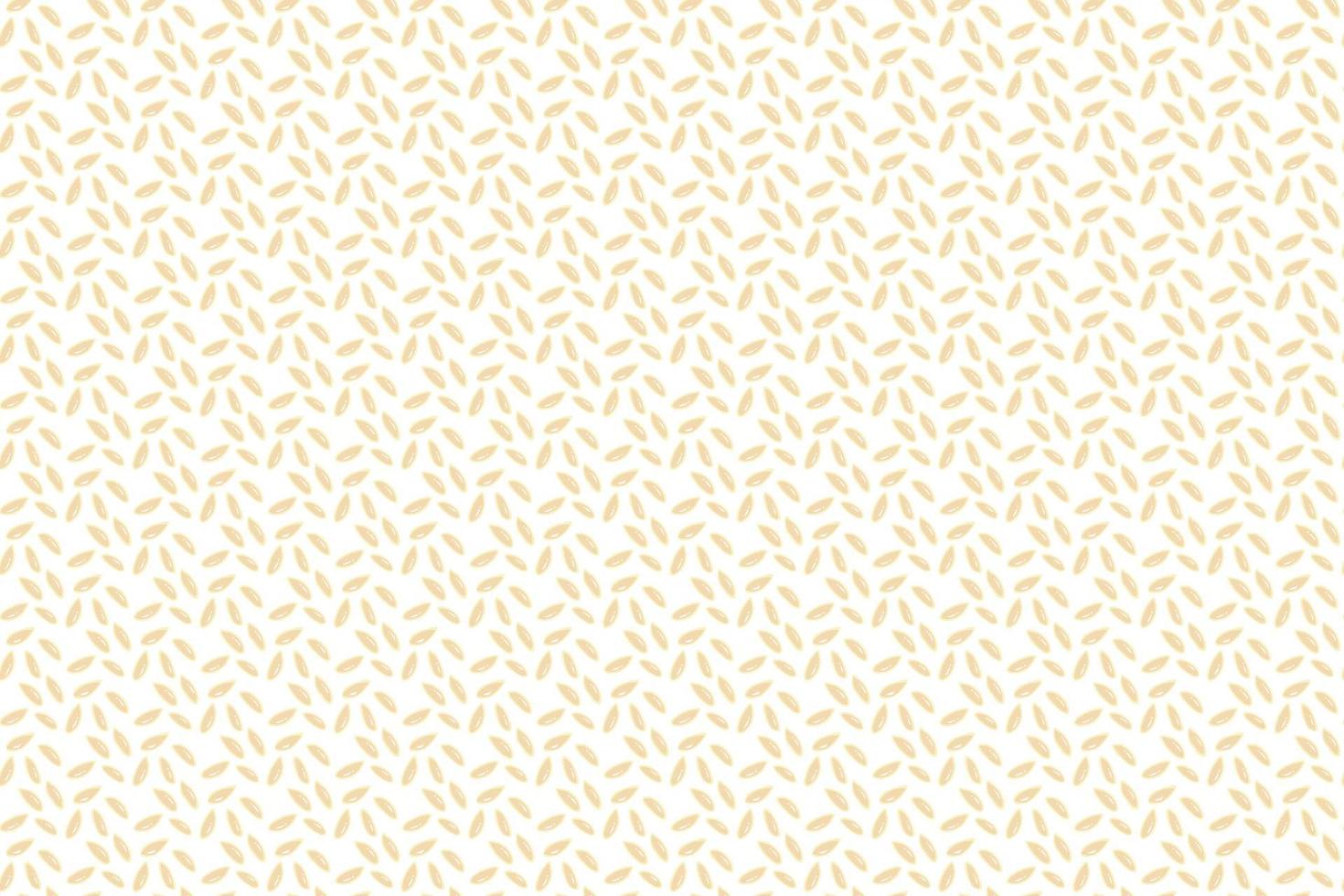 Rice seamless pattern background vector