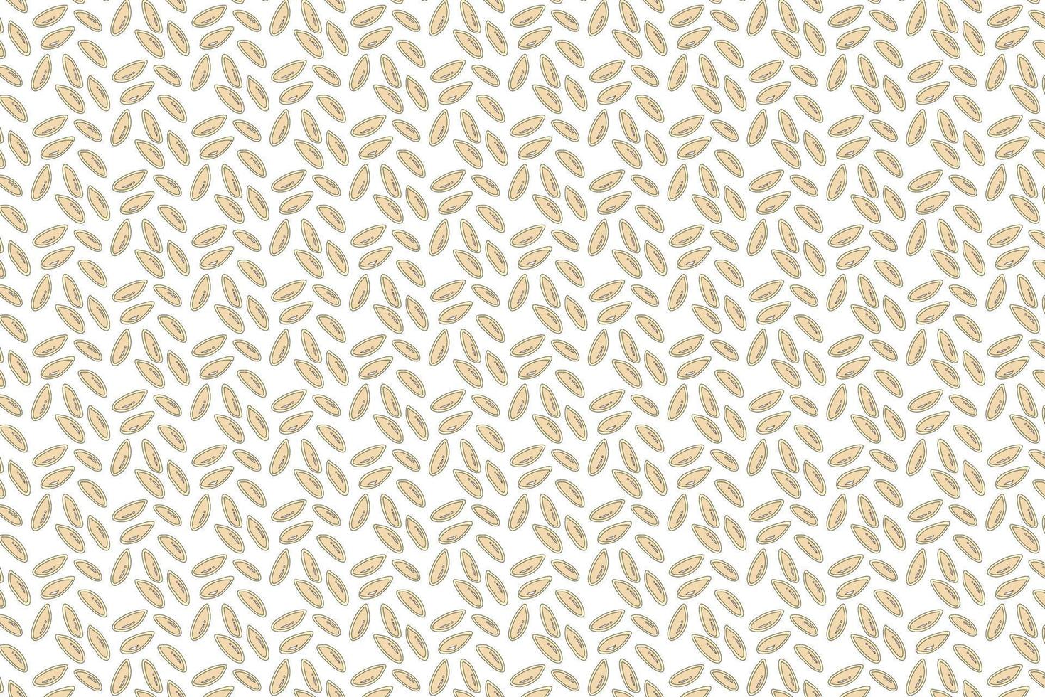Rice seamless pattern background vector