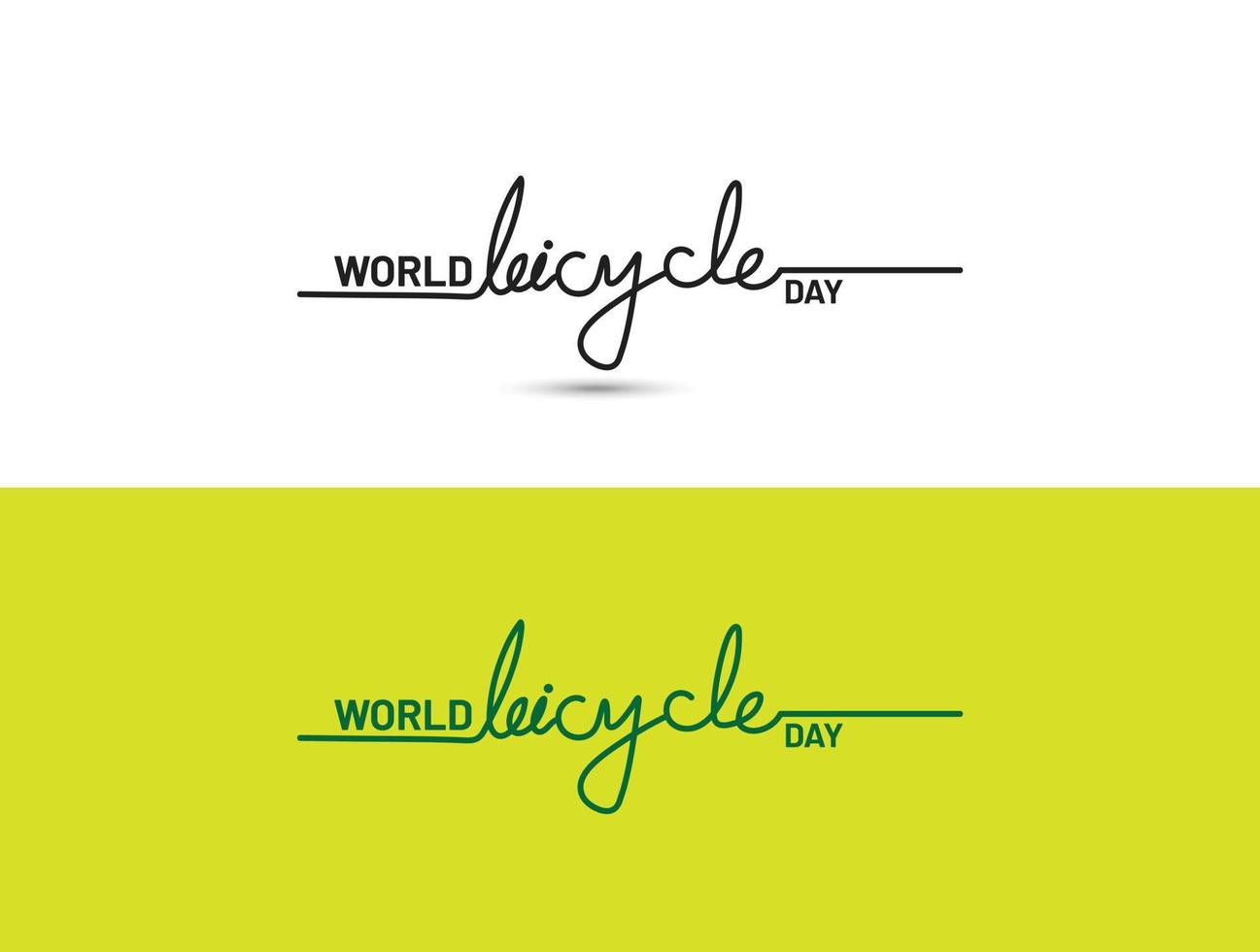 World Bicycle Day illustration vector image