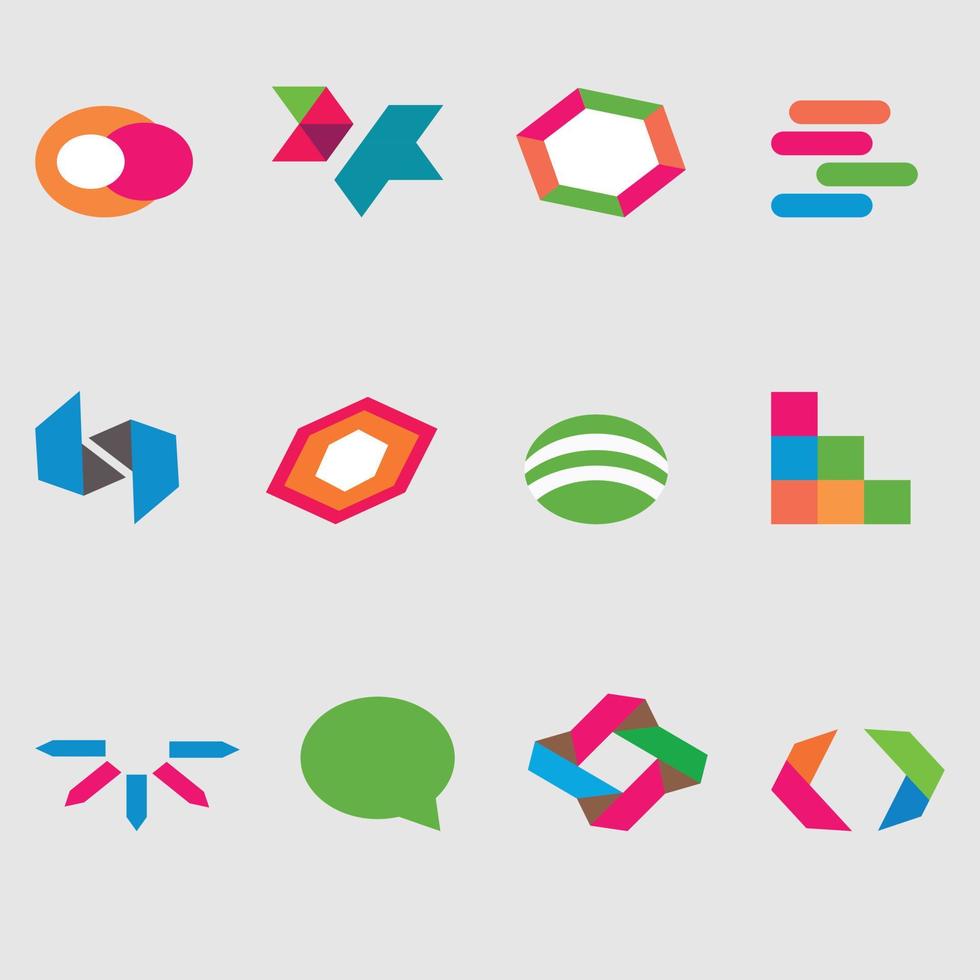 logo and icon vector