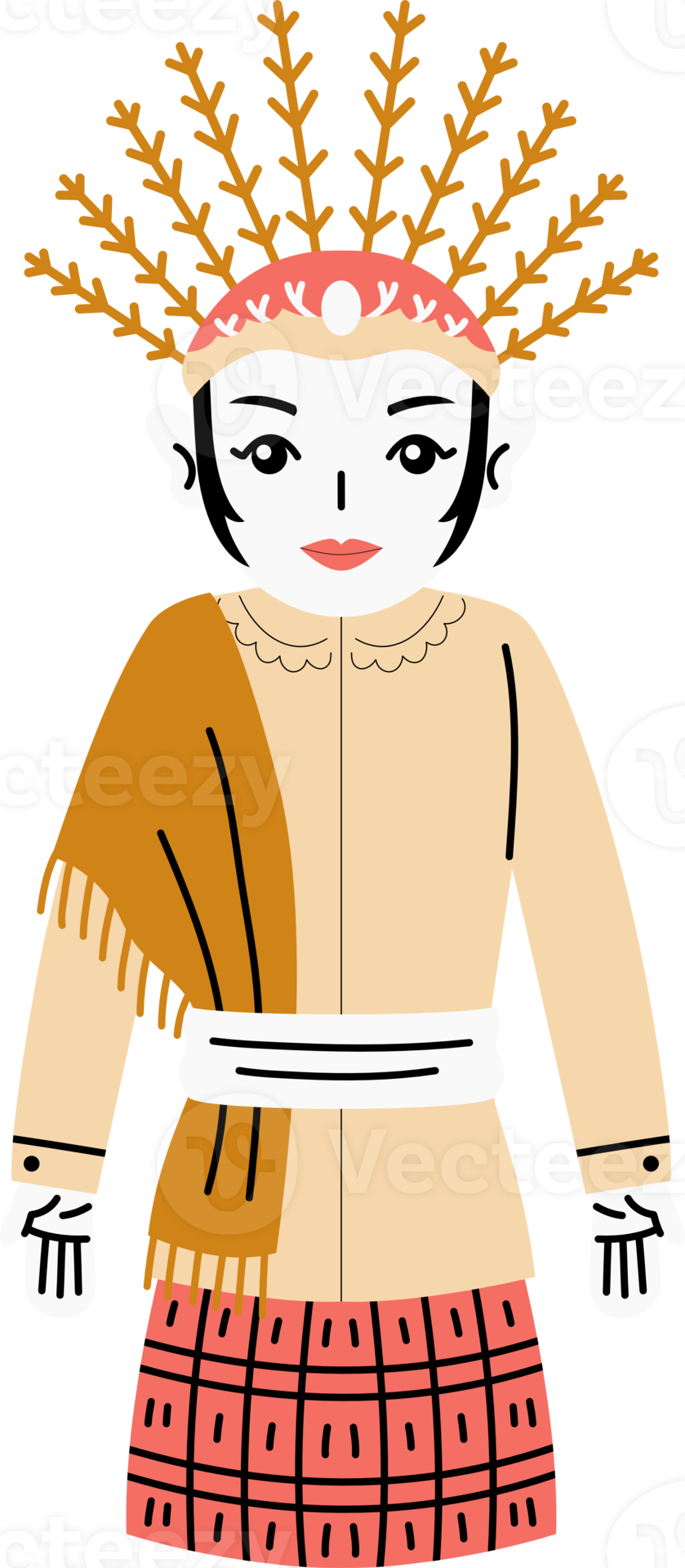 ondel ondel jakarta mascot illustration 22922370 PNG