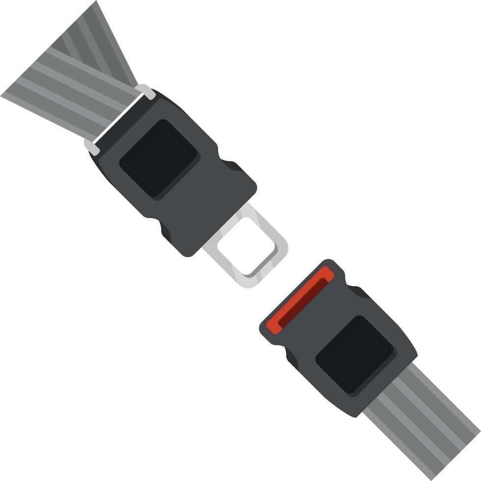 Vector Image Of A Seat Belt
