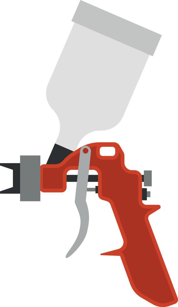 Vector Image Of An Airbrush For Painting