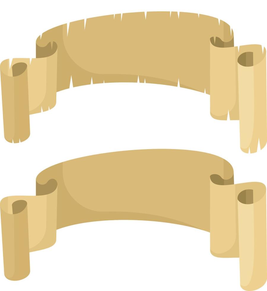 Old Ribbons, Vector Illustration