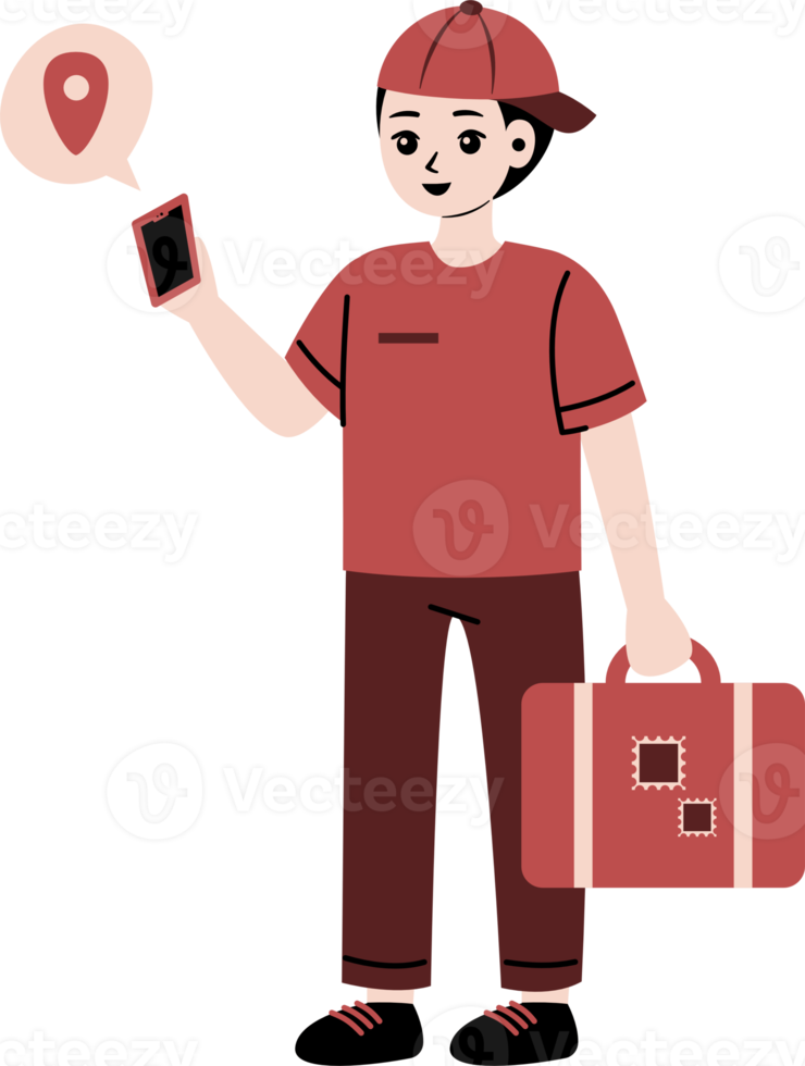 people traveling cartoon character illustration png