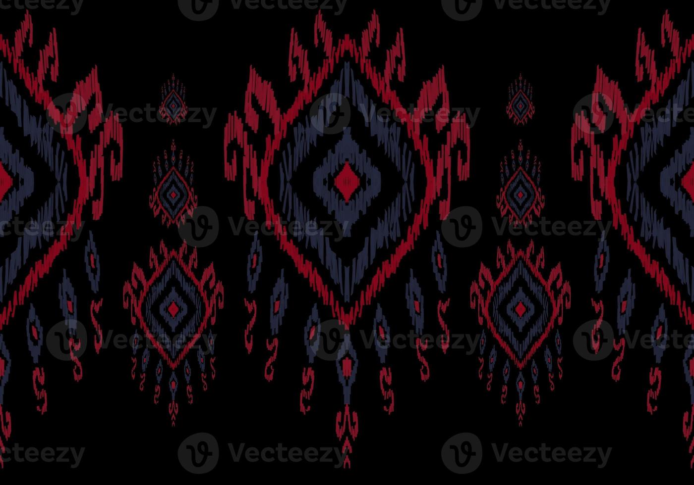 ikat modelo étnico geométrico nativo tribal boho motivo azteca textil tela alfombra mandalas africano americano antecedentes fondo ilustraciones loseta papel flor textura tela cerámico fondo de pantalla foto