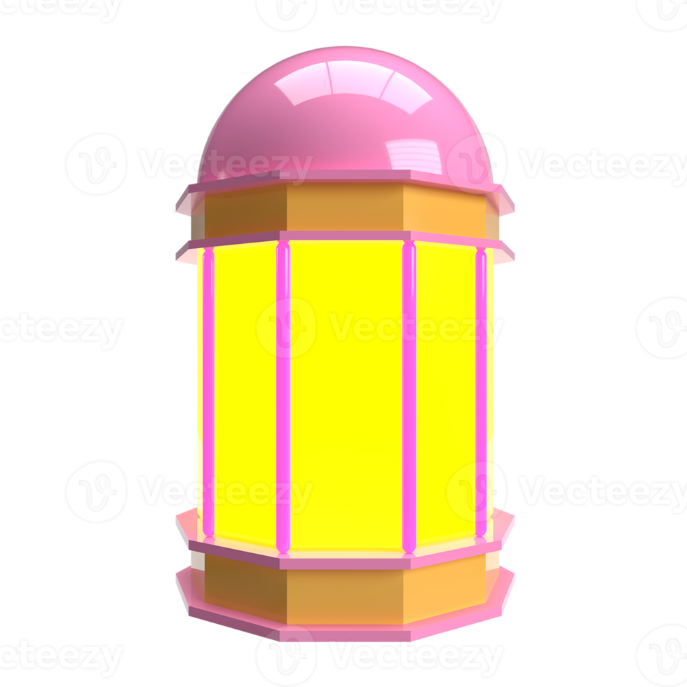 3D Render Lanterns png