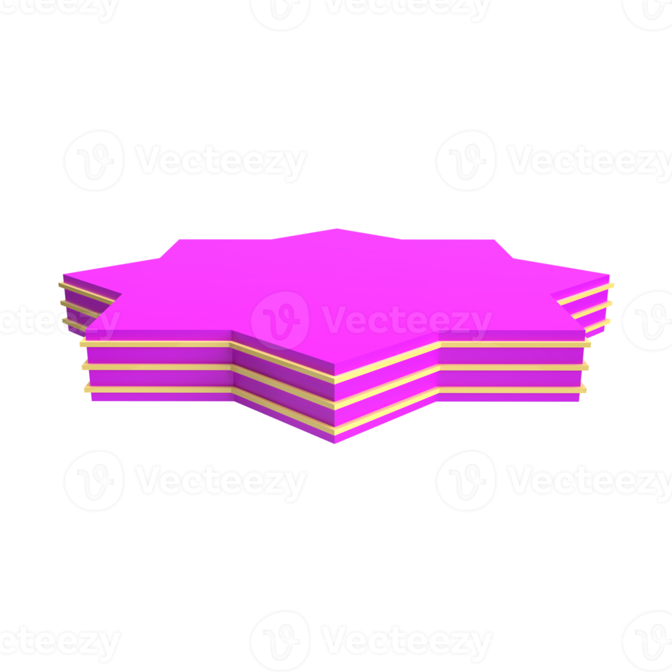 3d geven podium png