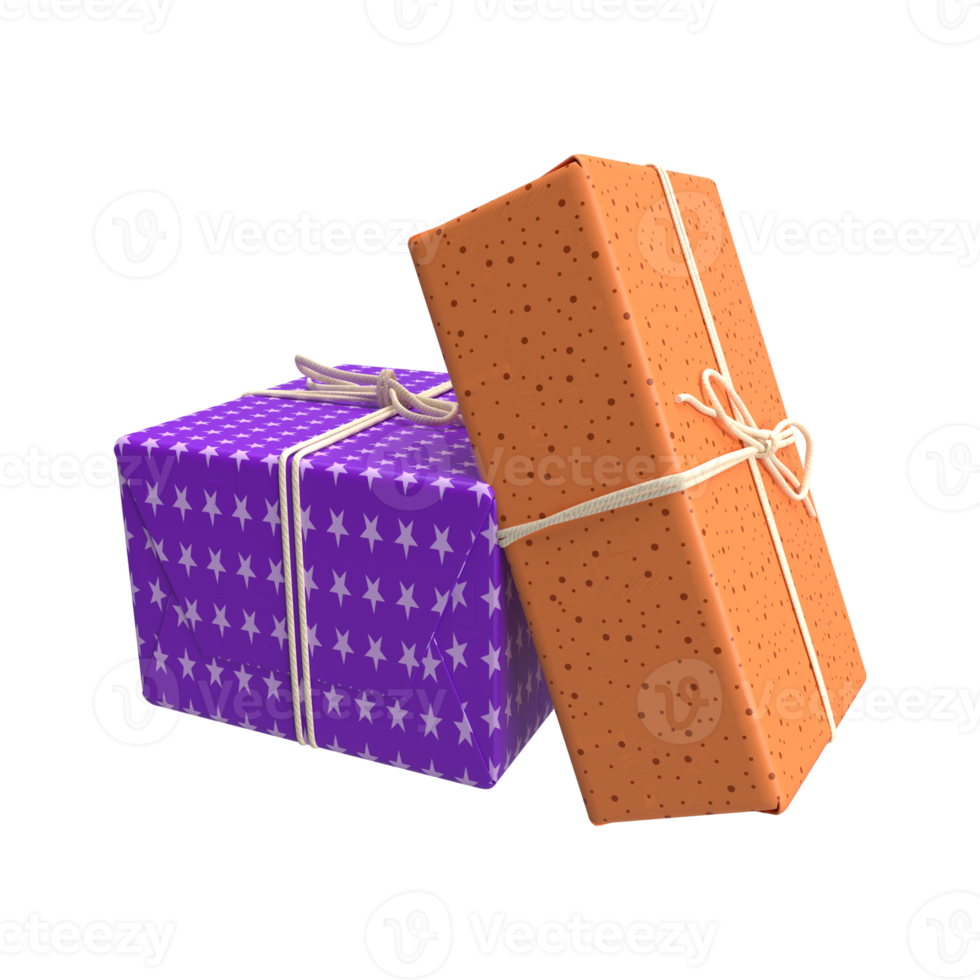 3D Gifts Boxes png
