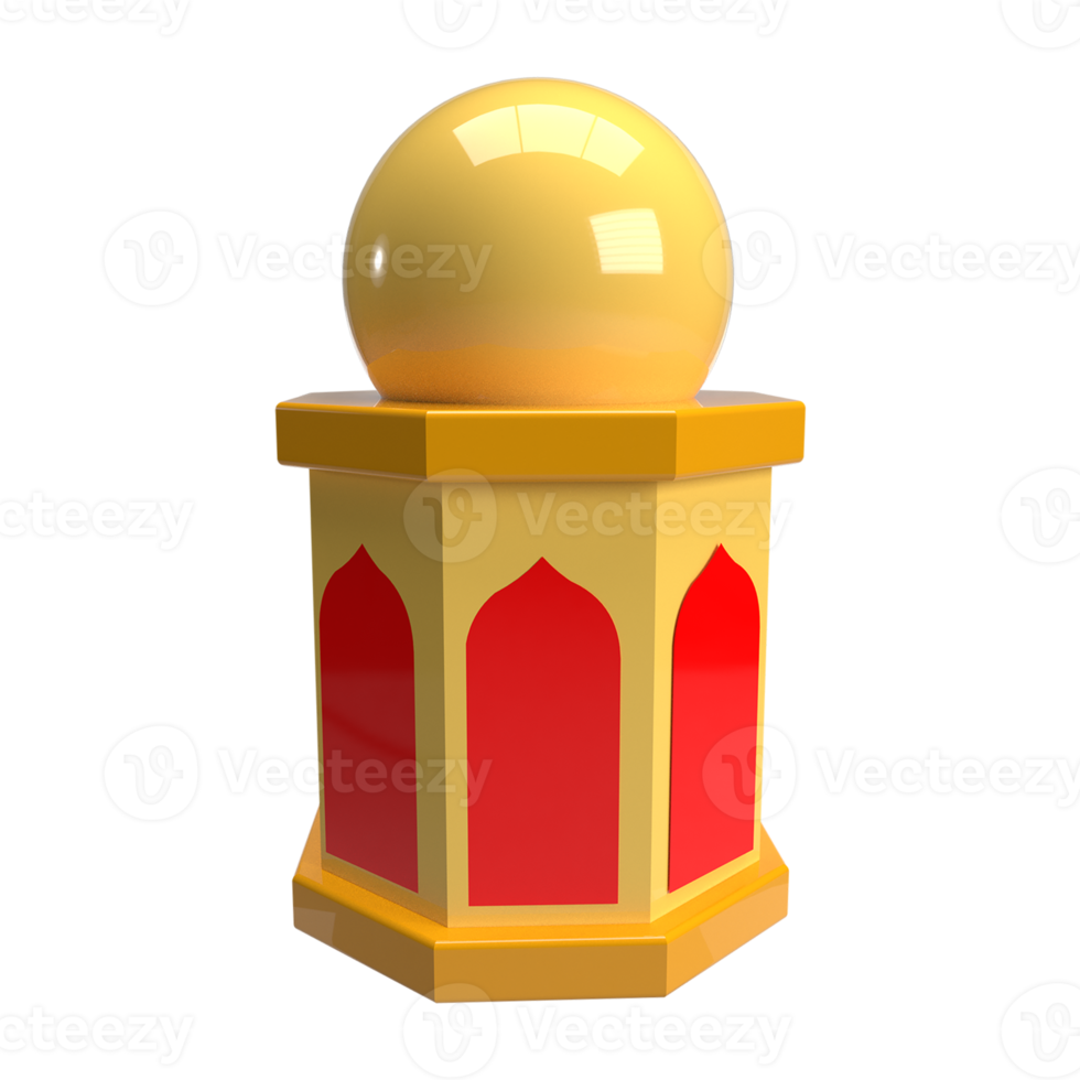 3D Render Lanterns png