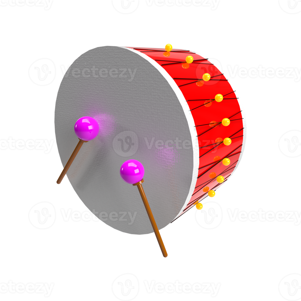 3d machen Trommel png