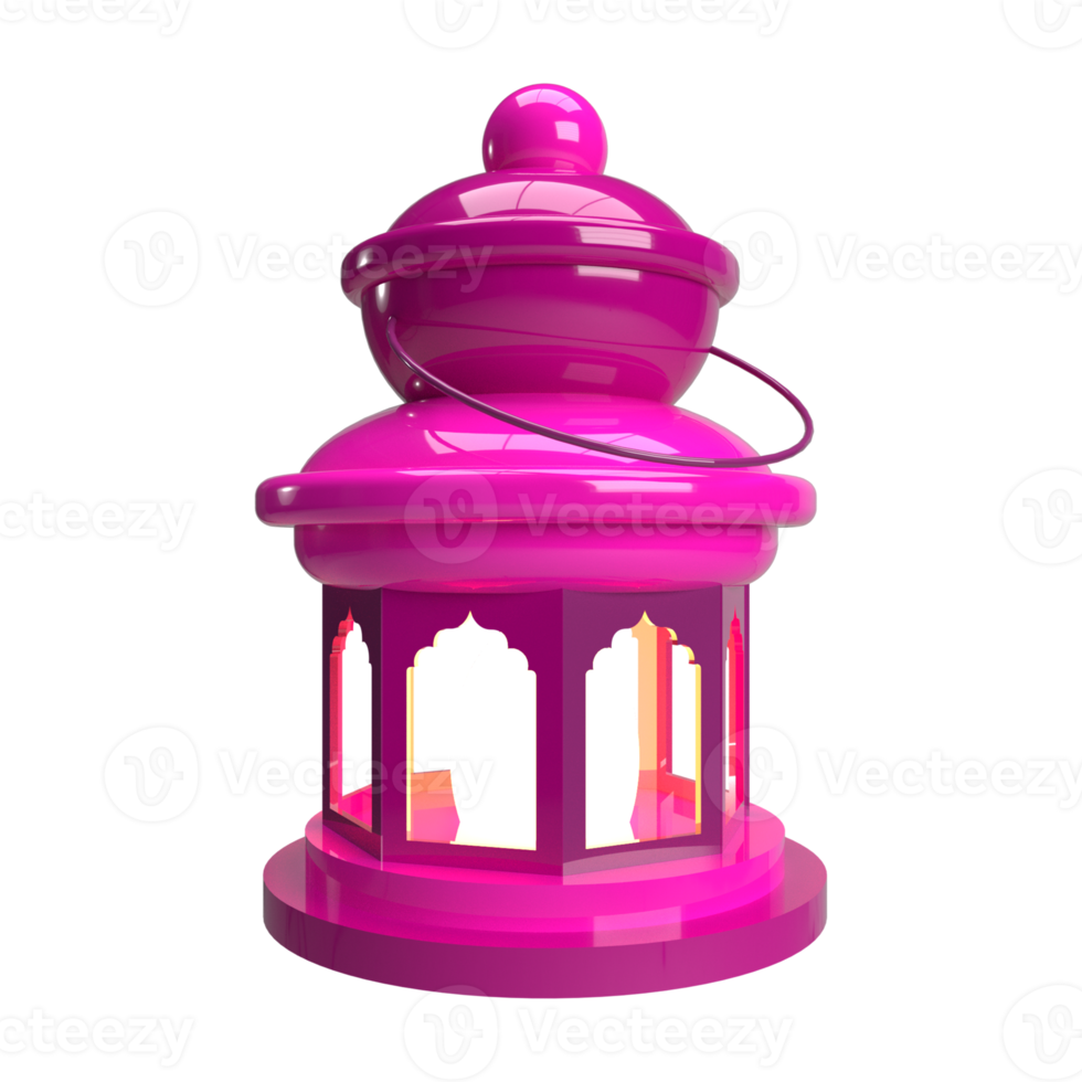 3D Render Lanterns png