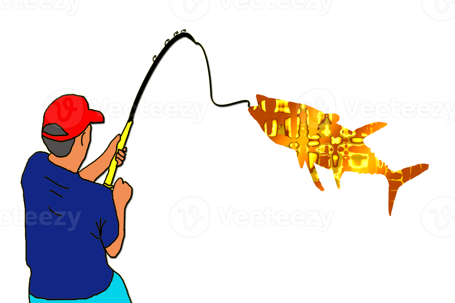 Free Fishing is the activity of trying to catch fish 22924990 PNG with Transparent Background