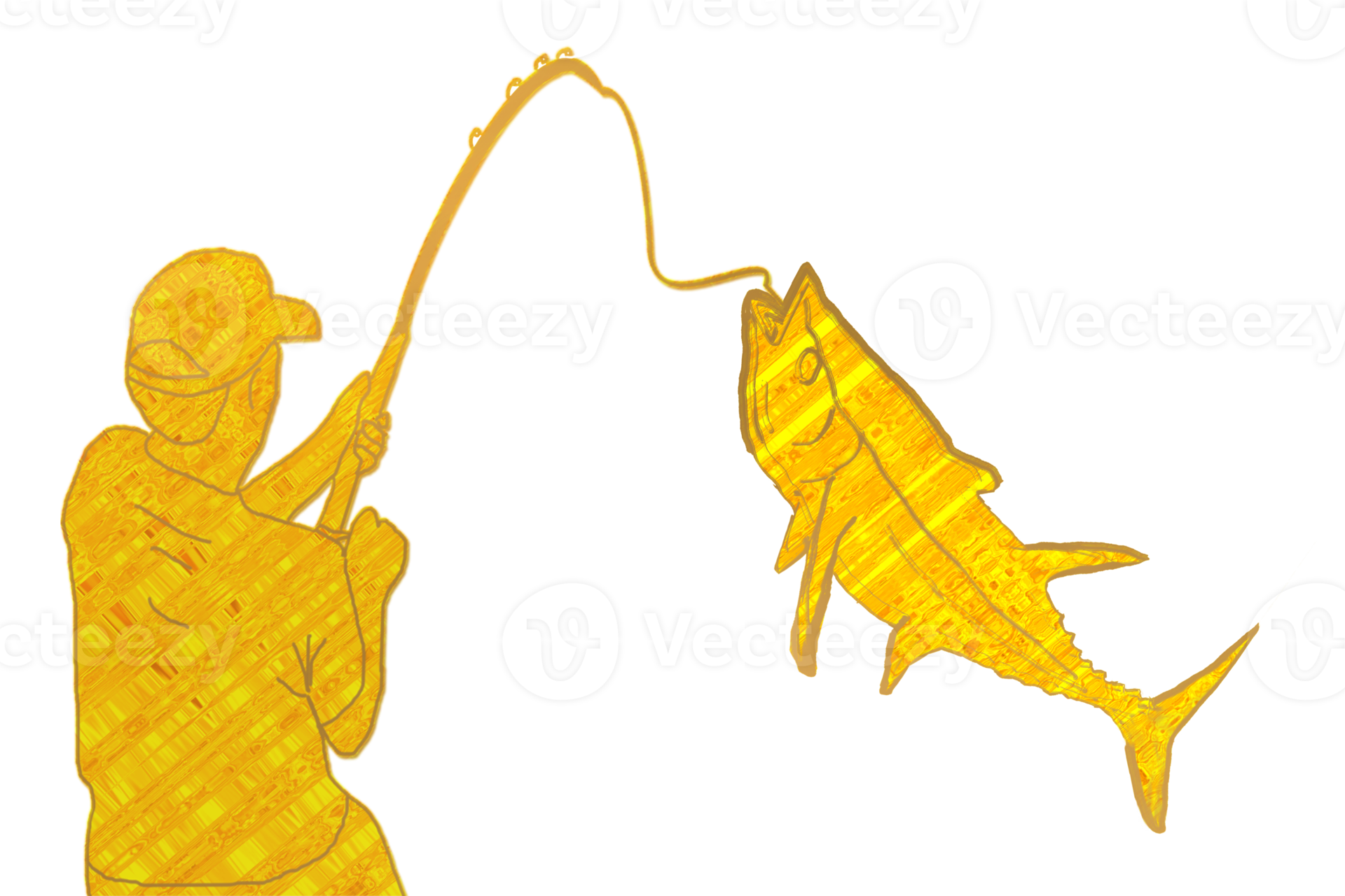 Fishing is the activity of trying to catch fish 22925015 PNG