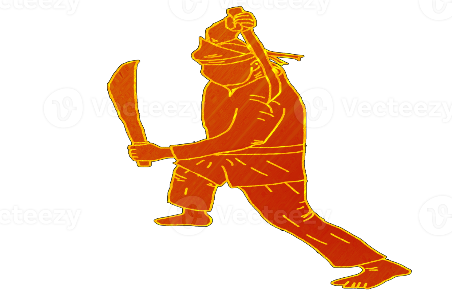 stand step of Malay Malaya Warrior png