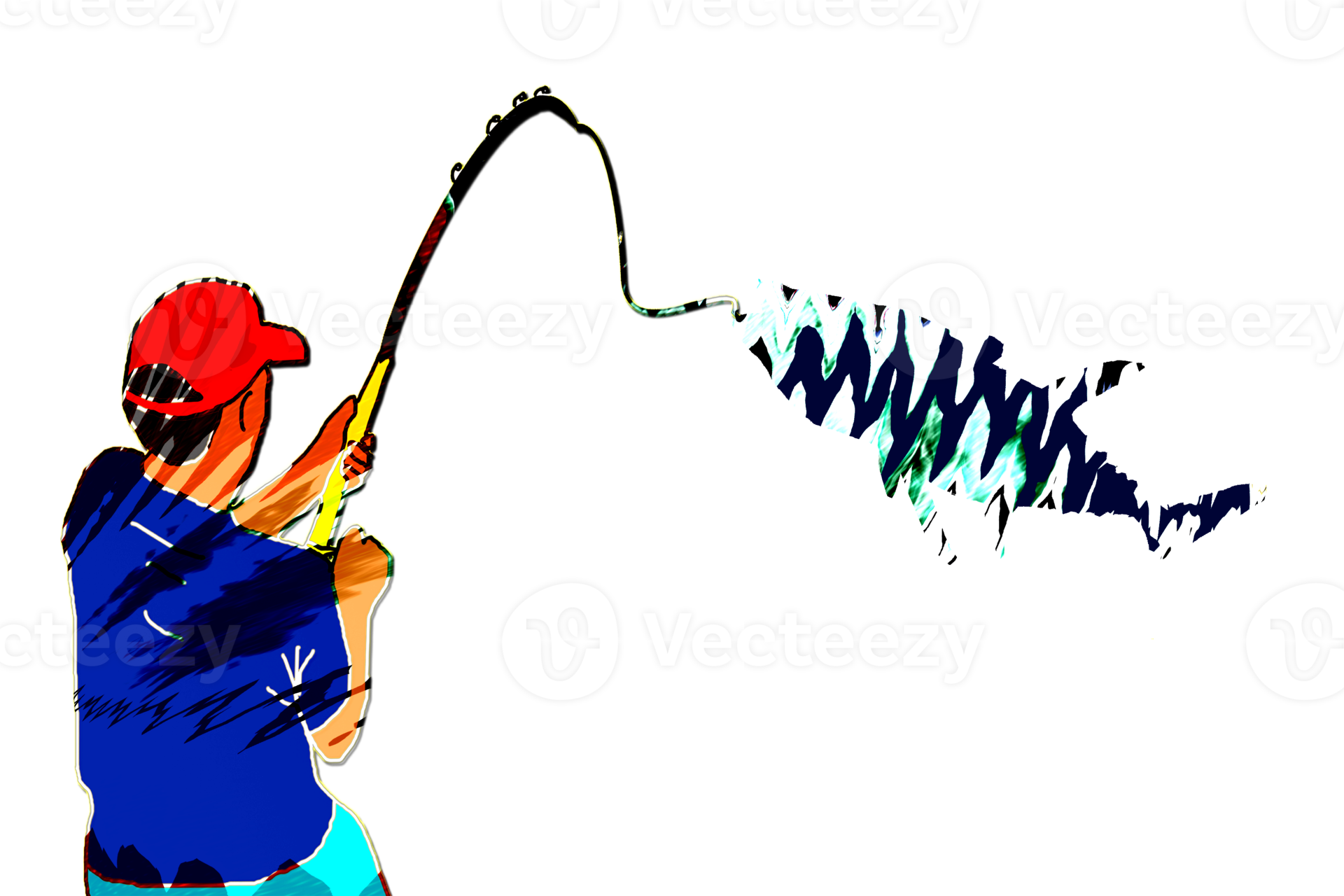 Fishing is the activity of trying to catch fish 22925097 PNG