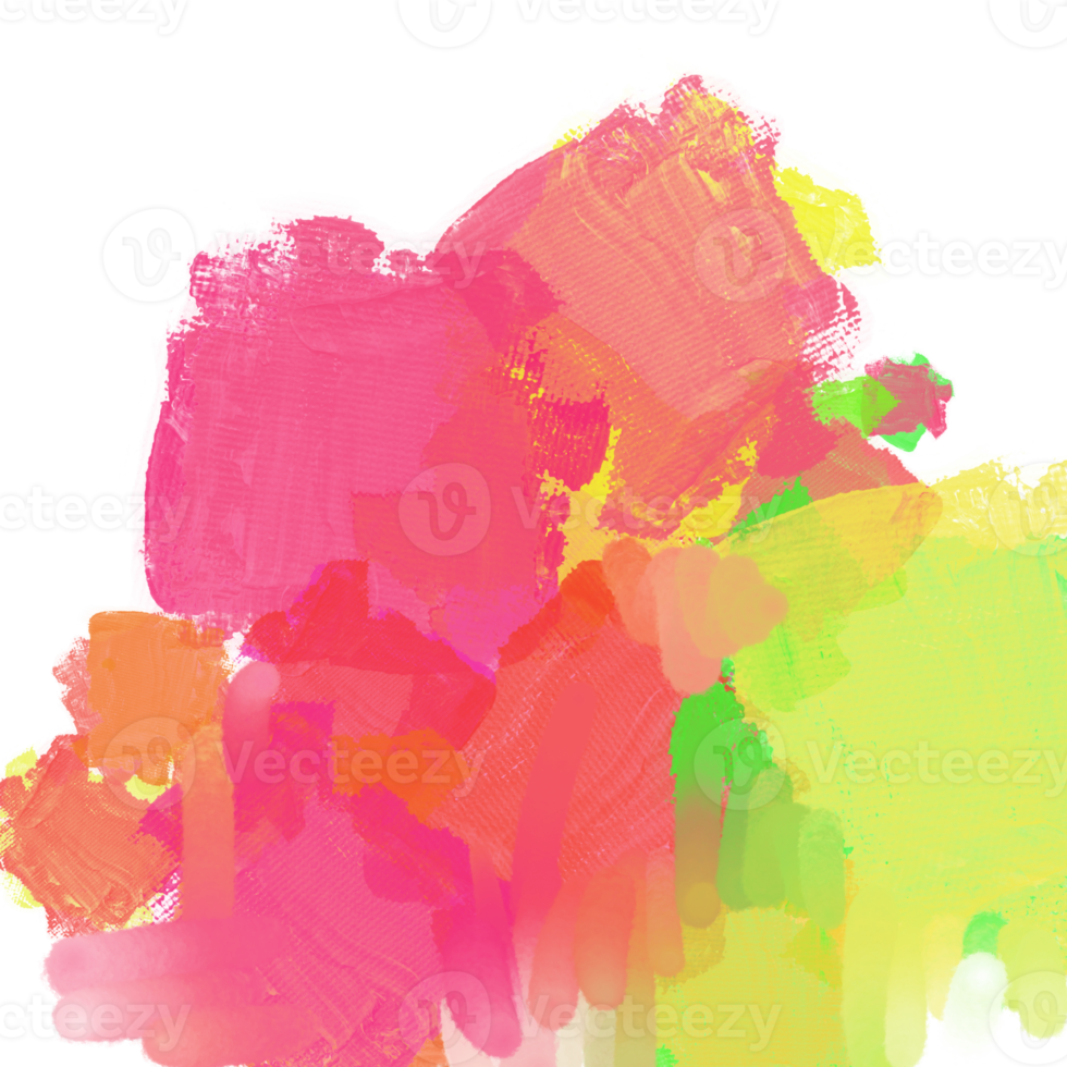 Abstract splatter color background. illustration png