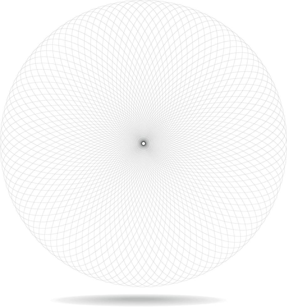 Vector Image Of A Geometric Element With Repetitive Pattern