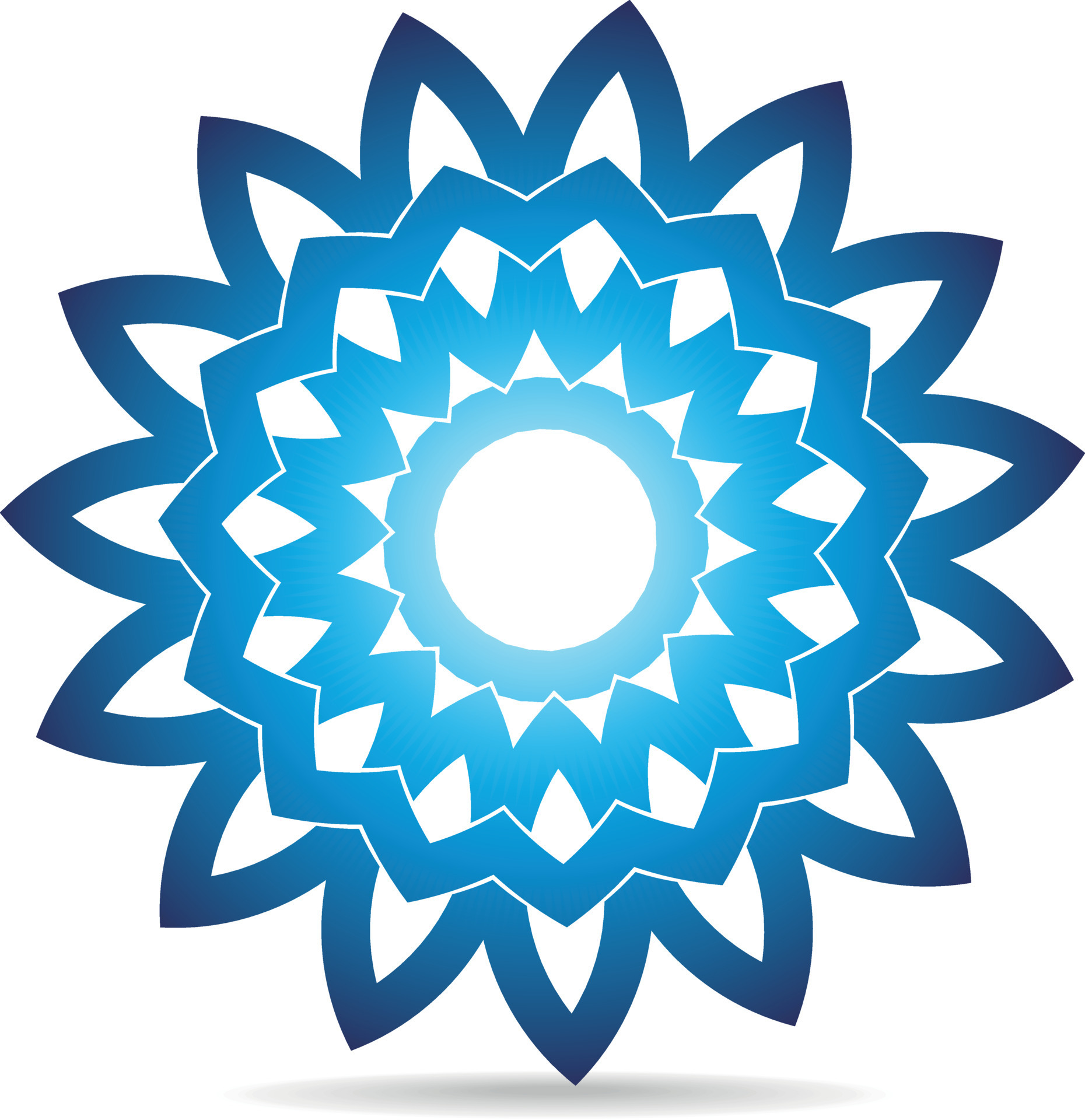 Vector Illustration Of Blue Star 22926215 Vector Art at Vecteezy