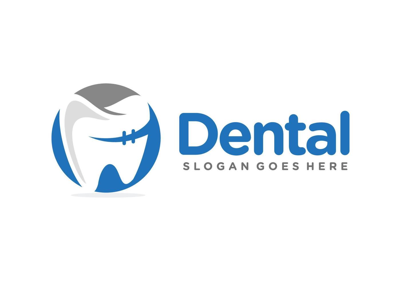 dental, odontología, diente logo diseño vector