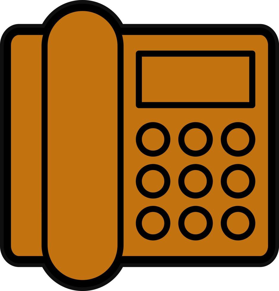 Landline Vector Icon Design