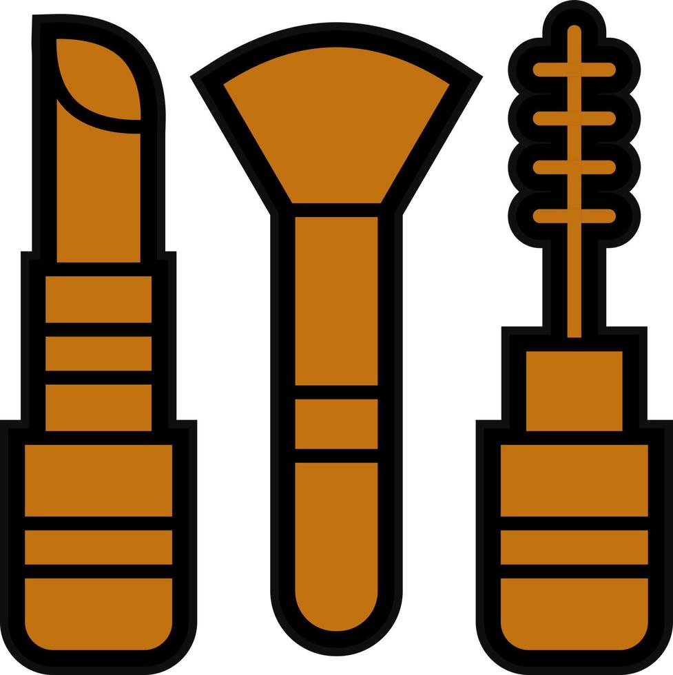 diseño de icono de vector de maquillaje