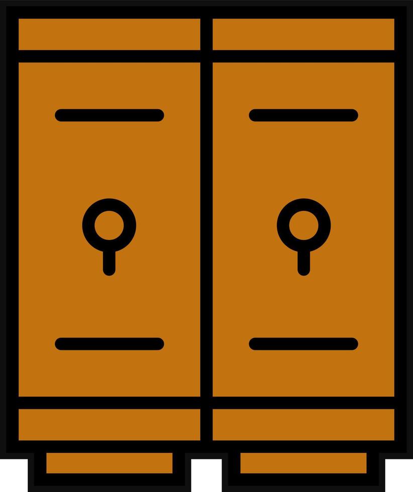 Lockers Vector Icon Design