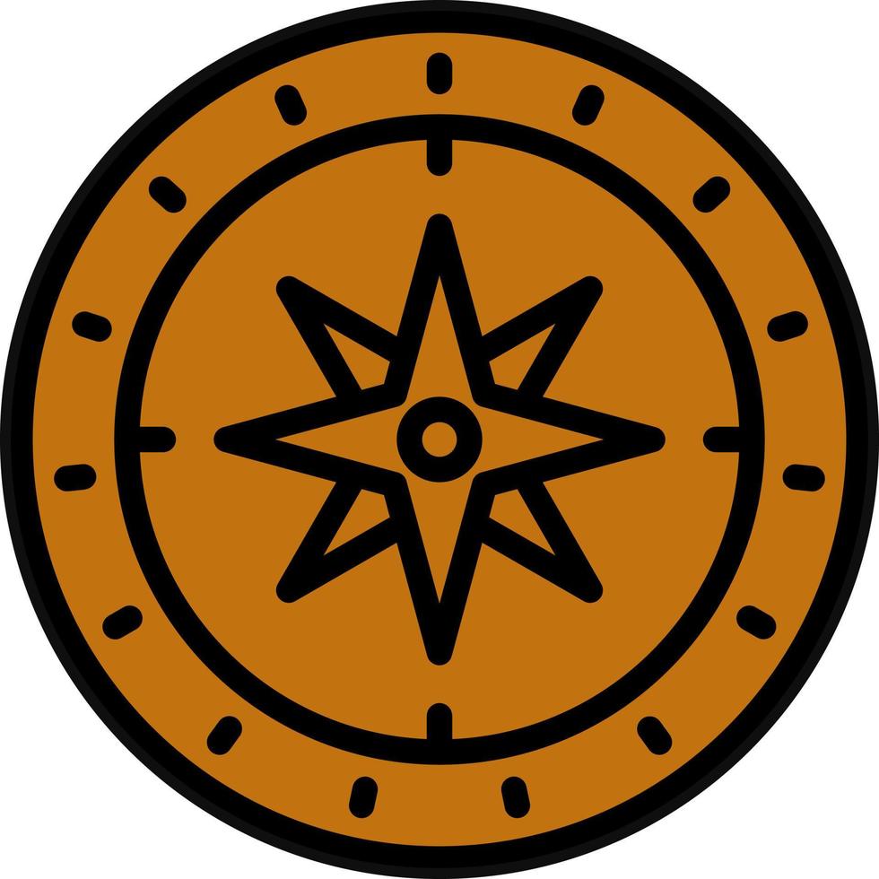Compass Vector Icon Design