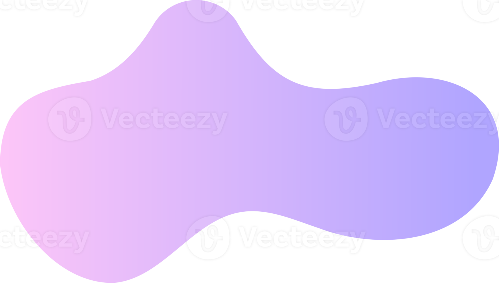 abstrakt vätska form. lutning flytande element. amöba stänk design png