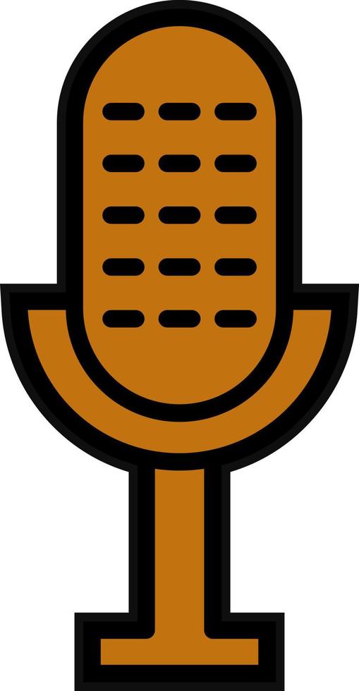 Microphone Vector Icon Design