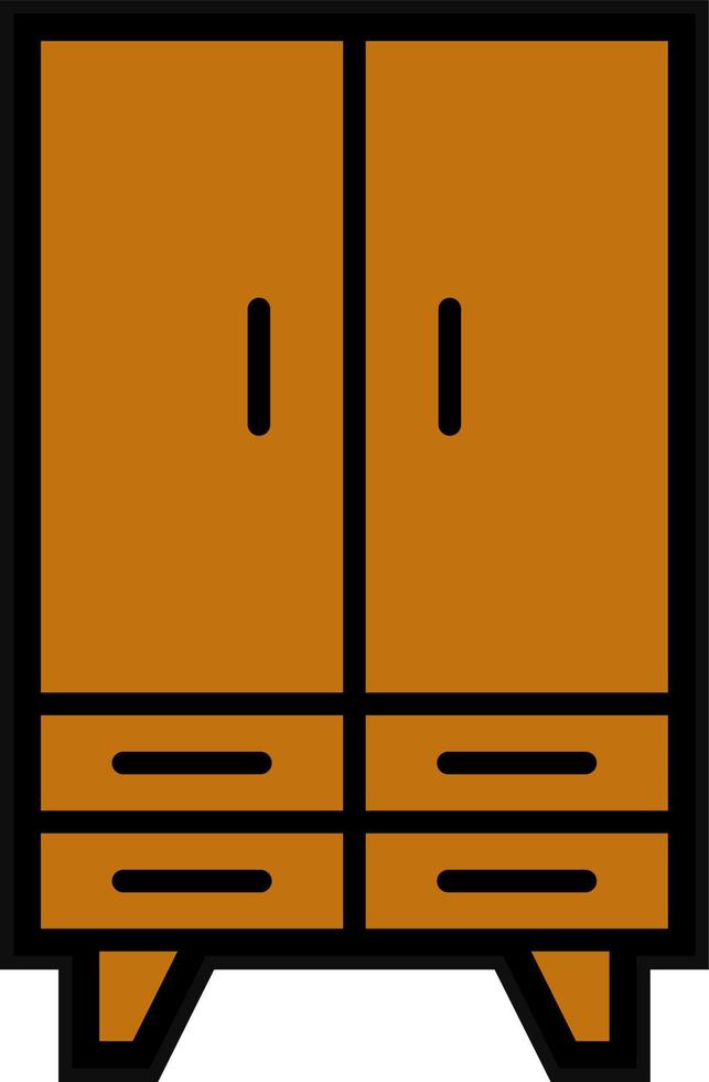 Closet Vector Icon Design