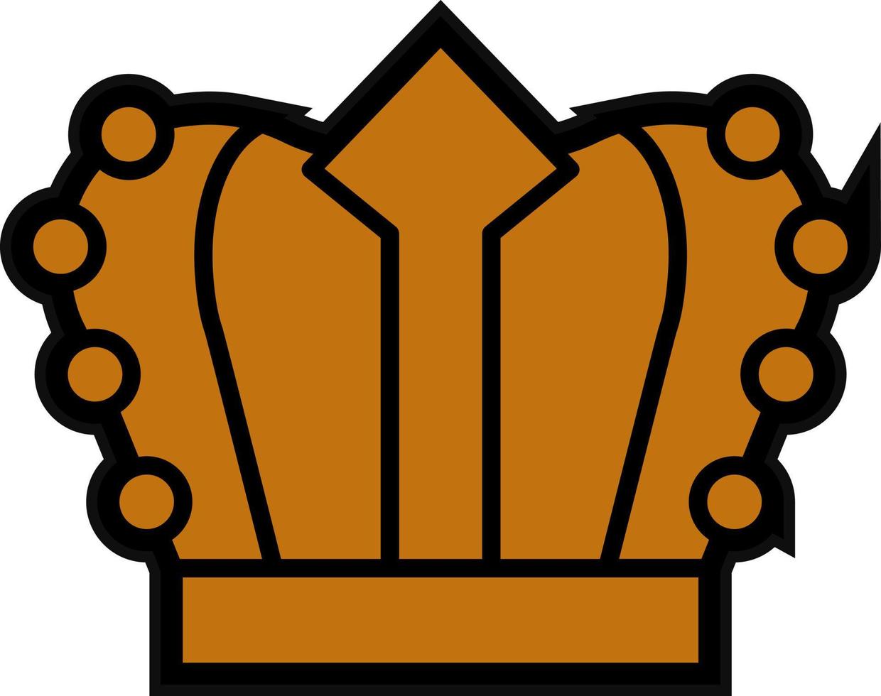 Crown Vector Icon Design