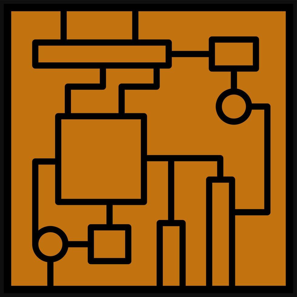 Motherboard Vector Icon Design