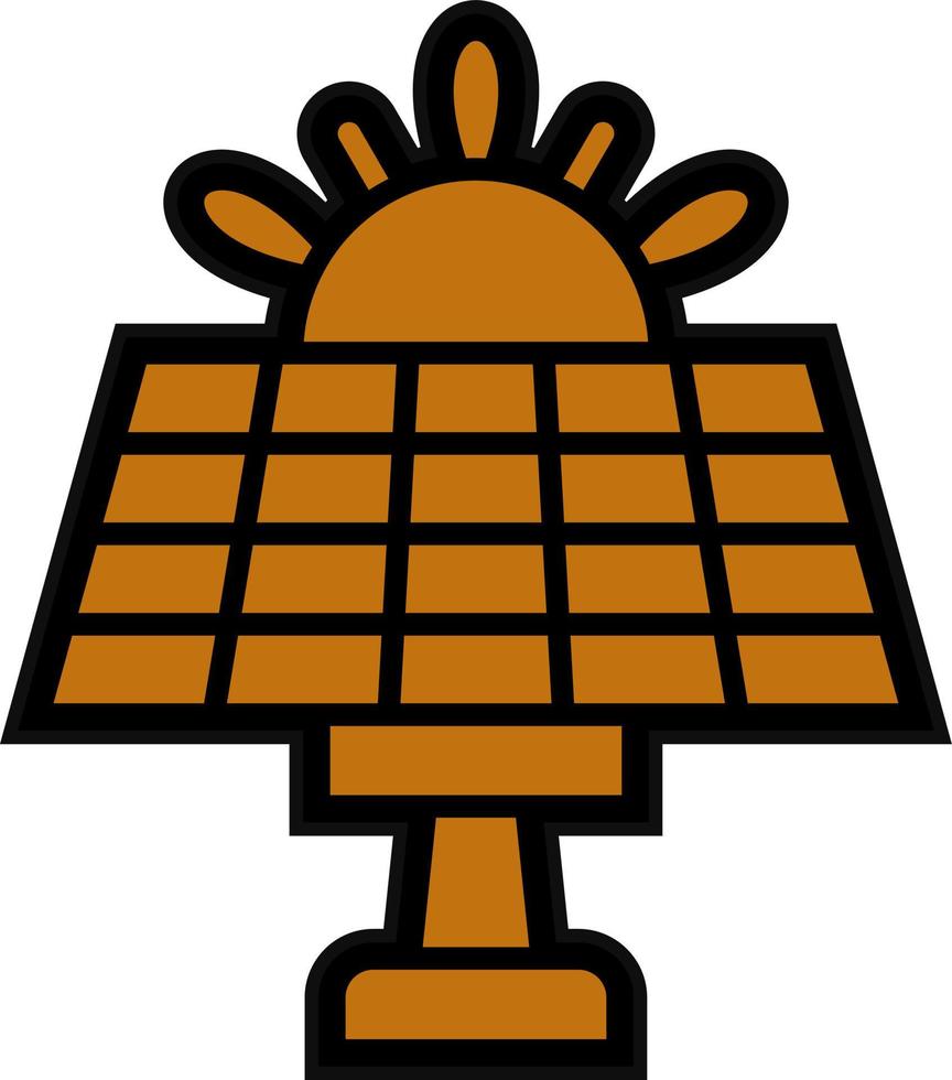 Solar Energy Vector Icon Design