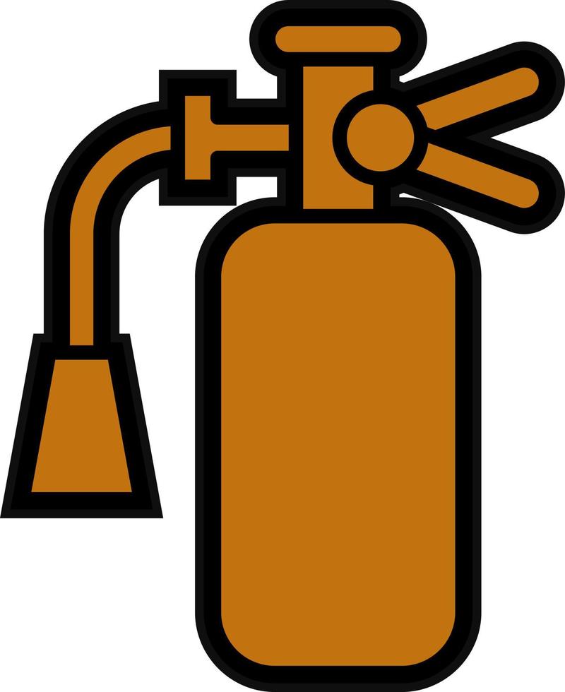 Fire Extinguisher Vector Icon Design