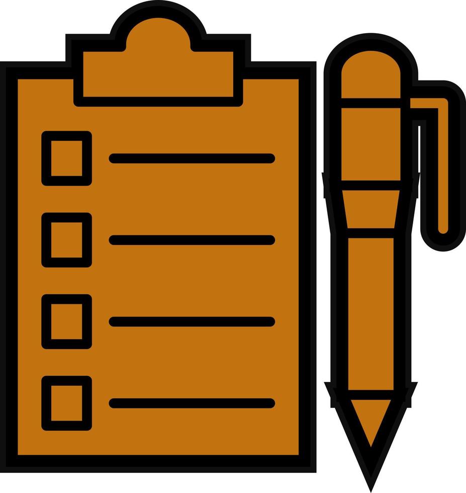 Evaluation Vector Icon Design