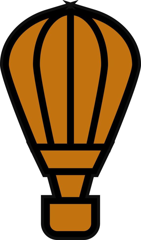 Air Balloon Vector Icon Design