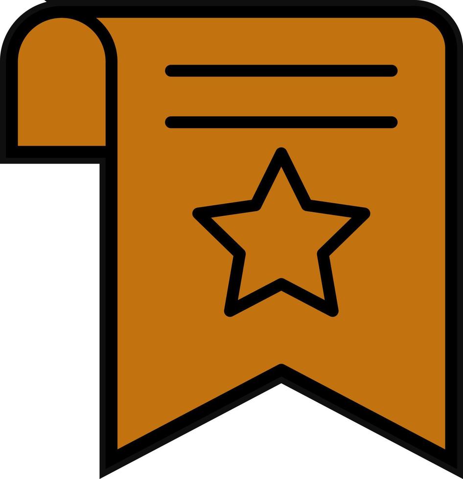 Bookmark Vector Icon Design