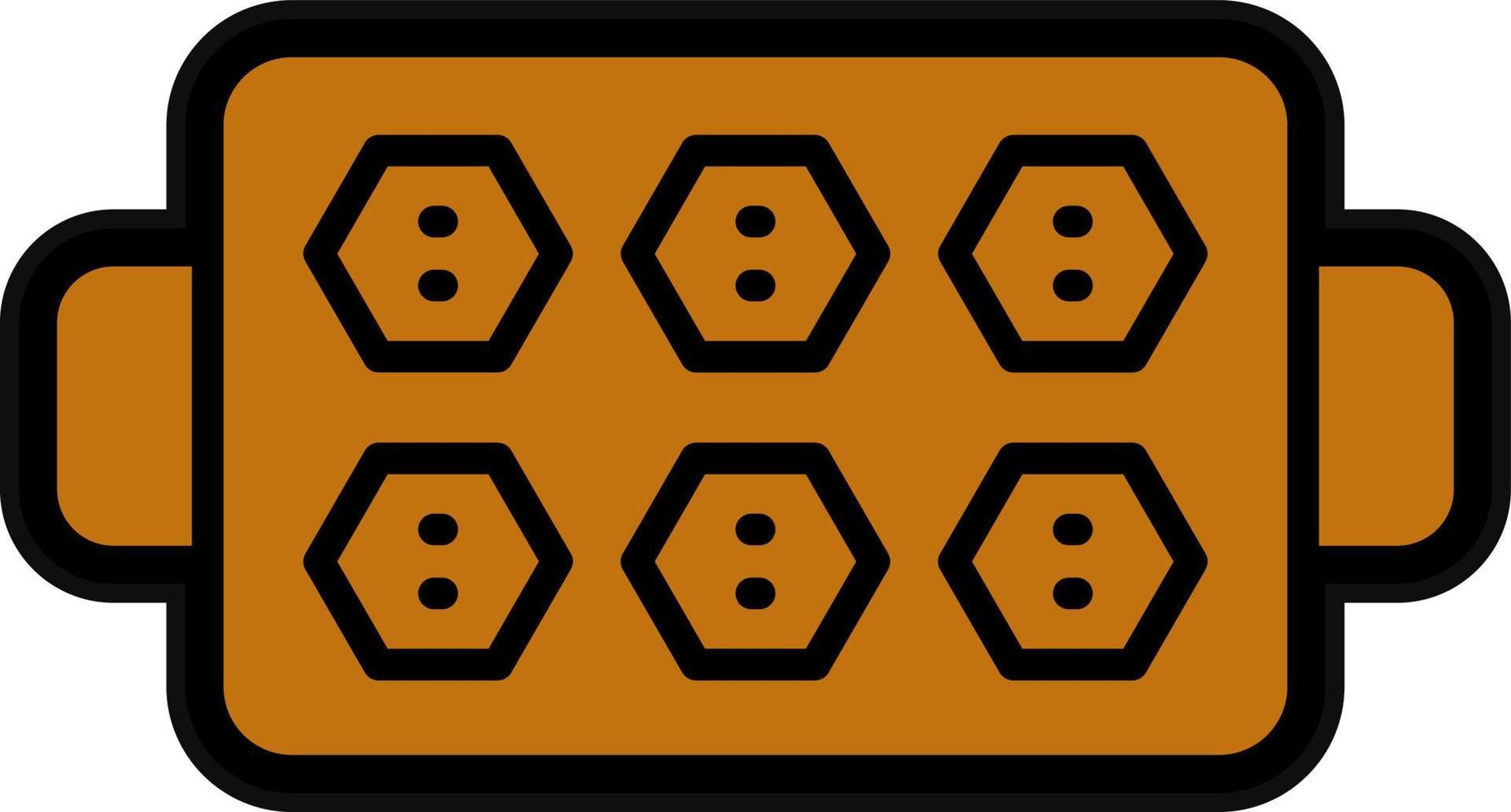 Baking Tray Vector Icon Design