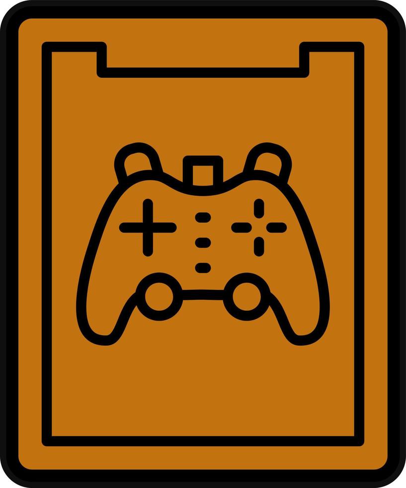 Tablet Game Vector Icon Design