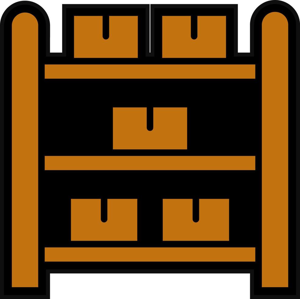 Rack Vector Icon Design