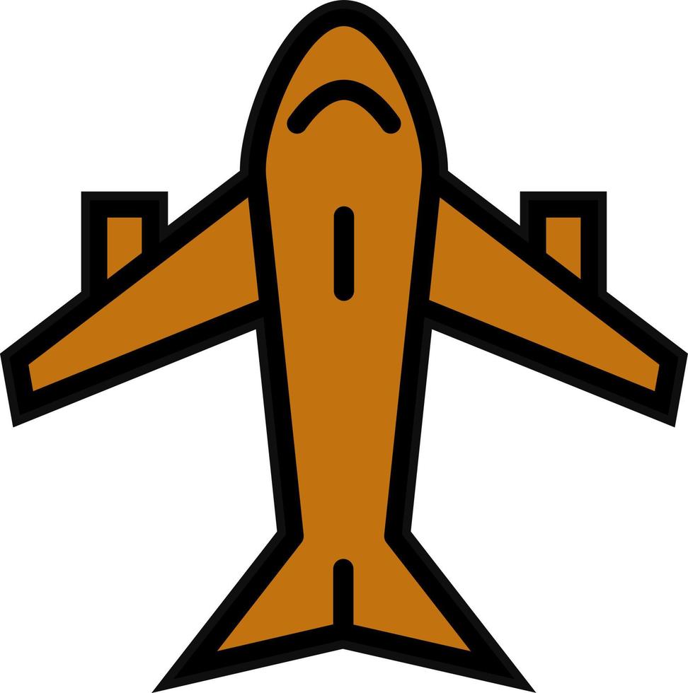 Aircraft Vector Icon Design