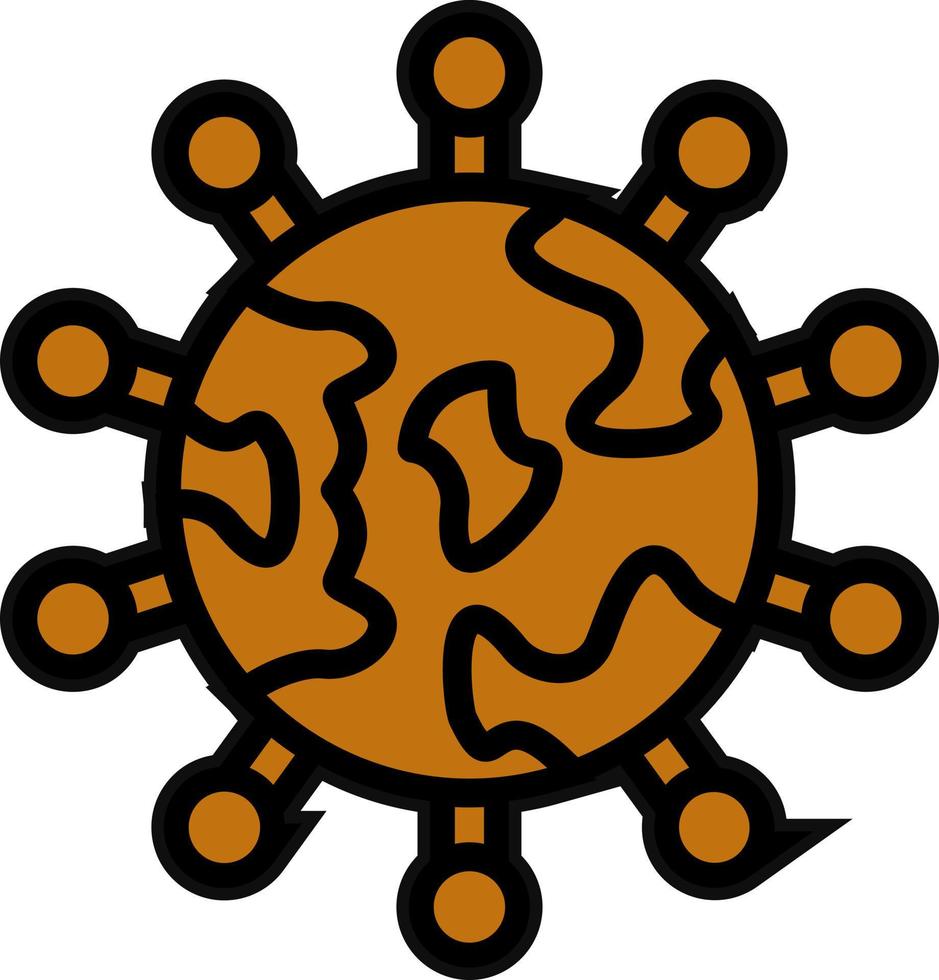 Pandemic Vector Icon Design