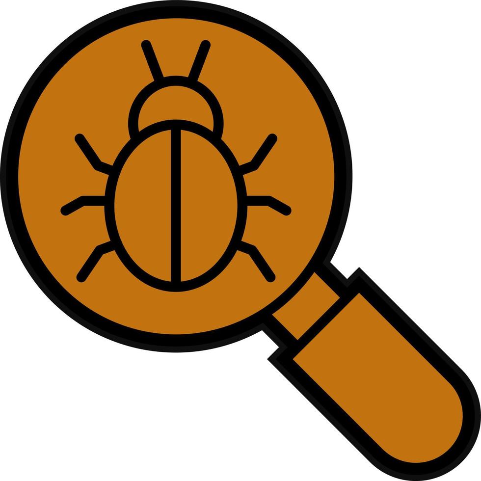 Bug Vector Icon Design