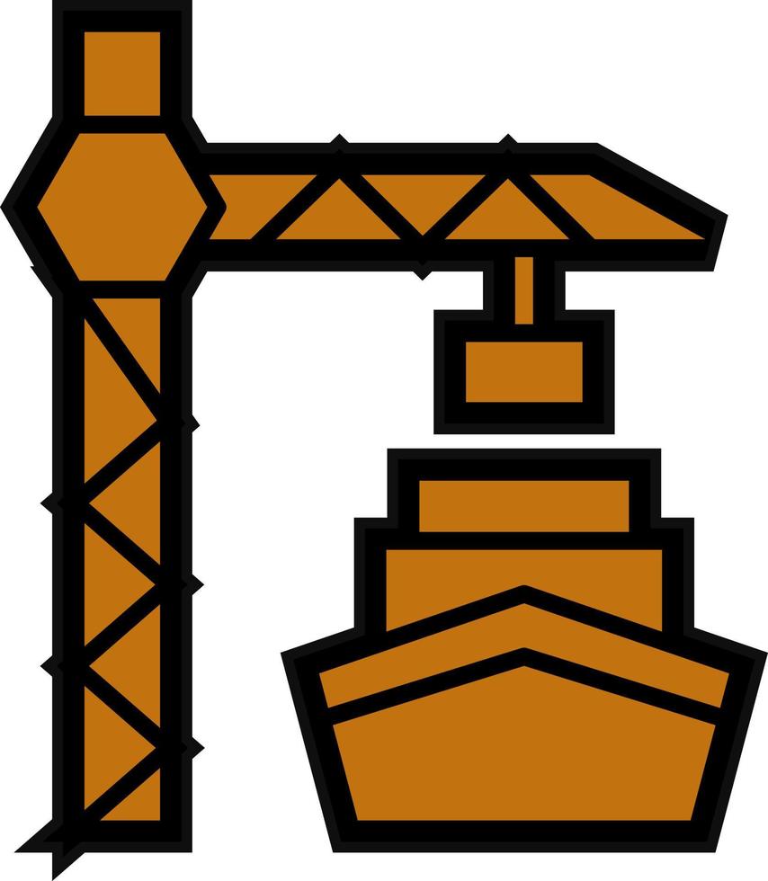 Port Vector Icon Design