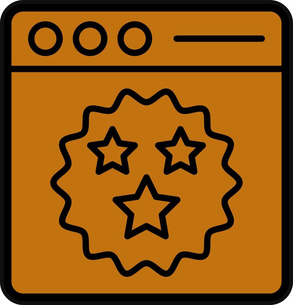 Reputation Vector Icon Design