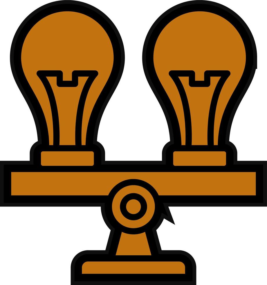 Comparison Vector Icon Design