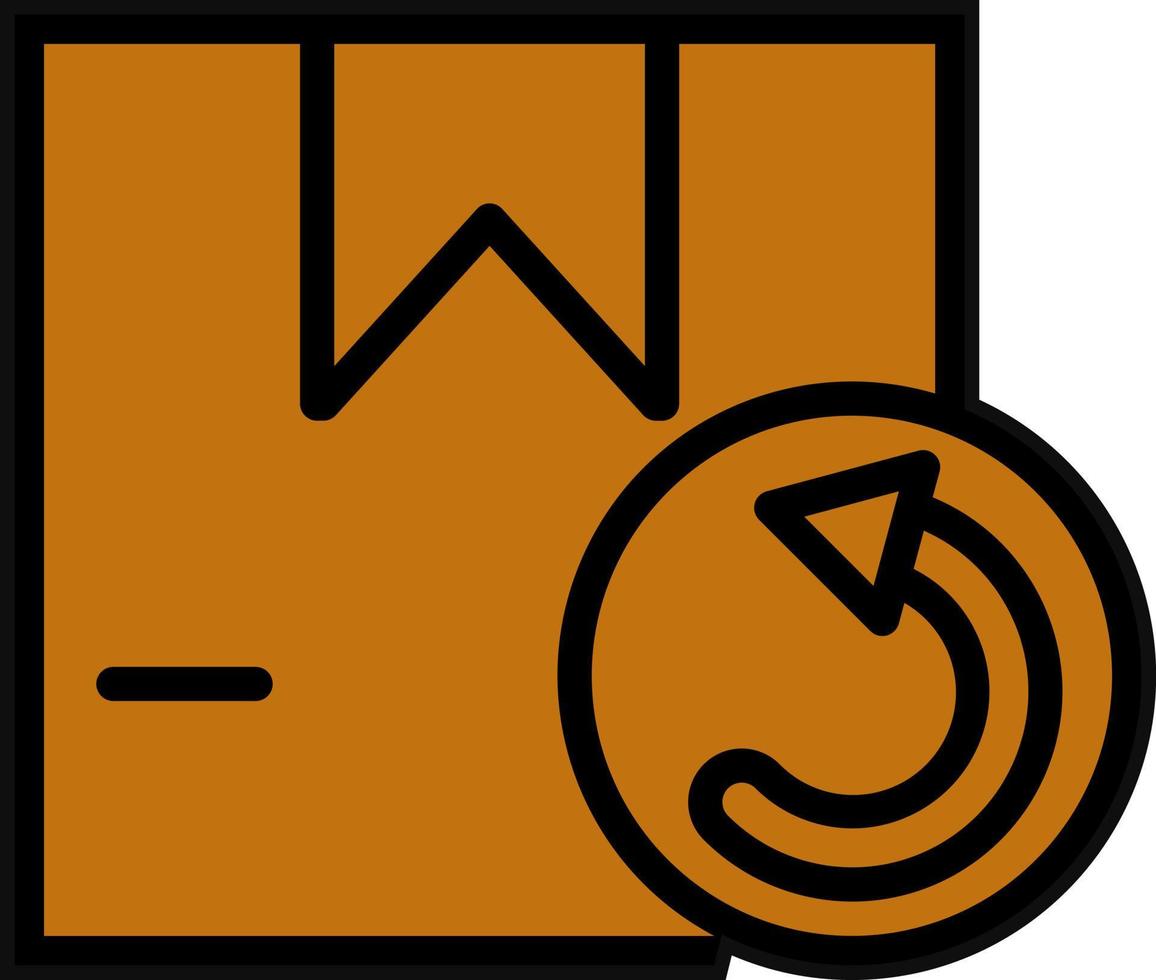 Return Delivery Vector Icon Design