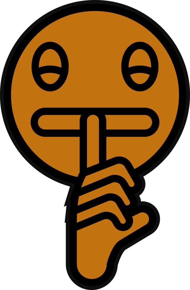Quiet Vector Icon Design
