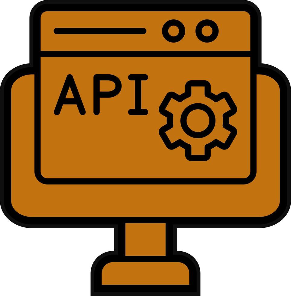 Web API Vector Icon Design 22927059 Vector Art at Vecteezy